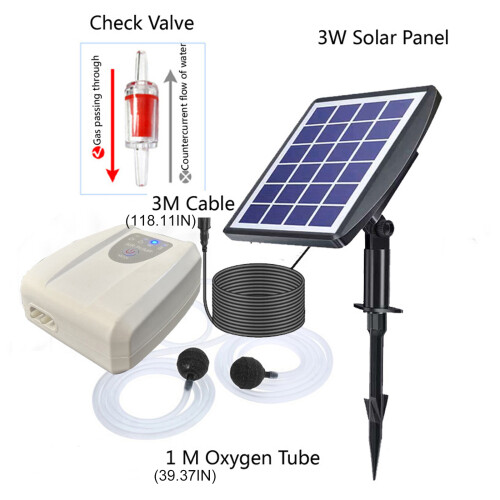 (Pack de 1) Aérateur solaire de conservation des ressources 1
