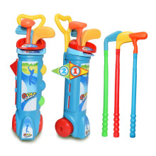 1 Set Golf Toy for ParentsKids Girls Practice Funny Indoor and Outdoor Sports Fitness for Home Color Random