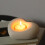 Ceramic Taper Candle Holders Retro Candlestick Holders-White 6