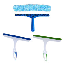 Window Shower Cleaner Squeegee With Hang Up Hole Design, Ergonomic Handle For Shower Glass Doors, Set Of 3 Assorted Colors (25.5*18Cm / 10*7.1Inch)