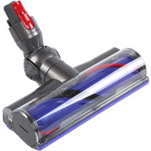 Borstelrol voor Dyson V7V8V10V11V15, Direct Drive-kop met antistatische koolstofvezelfilamenten, snelwisselbare motorborstel voor harde oppervlakken