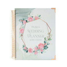 Wedding Planner Organizer, Premium Quality Bridal Organizer, Multicolor 290 X 230Mm, For Keeping All Notes & Plans Together, A Thoughtful Engagement G