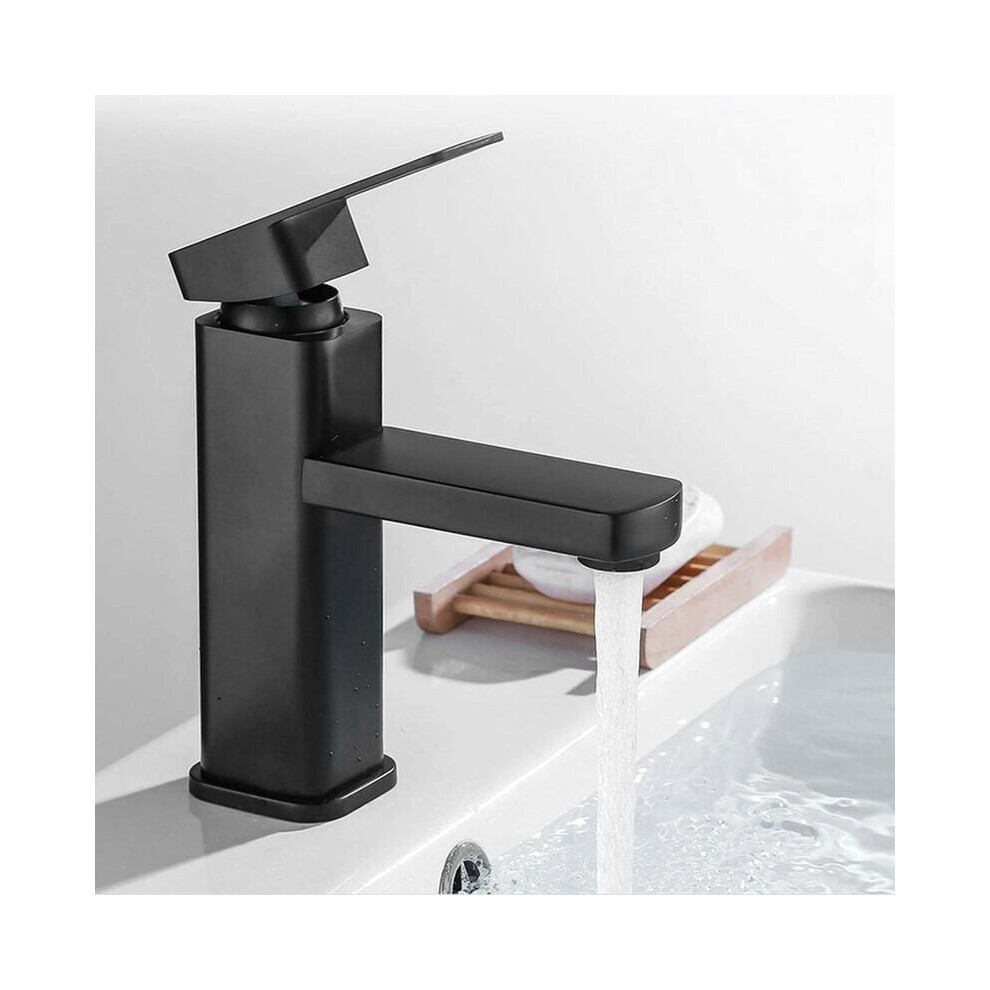 Stainless Steel Bathroom Sink Faucet, Oxidation And Corrosion Resistant Faucet For Reliable Usage, Modern Creative Design With Durable Surface Protect 9148971036510