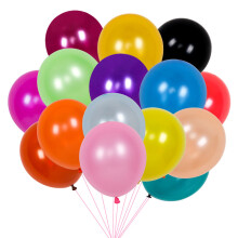 Ballons géants de 30 cm, décoration mariage/anniversaire, grands ballons de couleurs assorties, 100 pièces en latex résistant, décorations de
