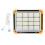 Portable LED Floodlight with Magnetic Suction, Solar Rechargeable Emergency Worklight with Adjustable Lighting, Power Bank Function, Battery 1