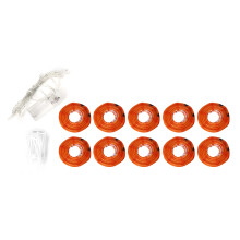 AA Battery-Powered 20 LED Lights, Energy-Saving And Long Life Time String Lights For Bars, KTV, Parties