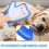 Cat Hair Glove, Pet Shedding Remover, Soft Static Scrubber, MultiUse Accessory Ref: 8116 3