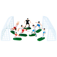 Creatieve voetbaljongen taartdecoratie voor-Plastic voetbal p