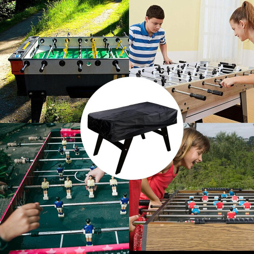 Game Table Protective Cover Snookerr Pool Shield Pool Wrap Dustproof Waterproof UV Resistant Durable Guard Universal Fit 2