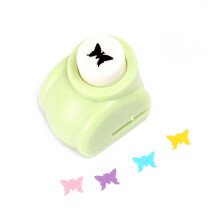 Pack of 6 Craft Punch Paper Hole Punch for Children, Scrapbooking, Size: 3.1X2.5cm