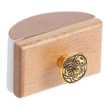Wood Rocker Blotter Ink Absorber for Calligraphy Quick Drying Tool Wood for Creative Stamps and Desk Use Durable