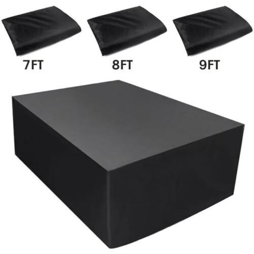 Waterproof Pool Table Cover 7Foot, 210D Polyester Fabric, Easy to Use, Convenient Storage 2