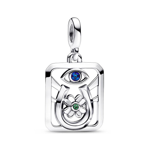 Me 792807C01 Tarot Card Locket, Silver, Tarot