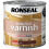 Ronseal Ronseal 36845 Interior Varnish Quick Dry Gloss Teak 250ml 2