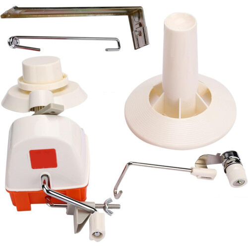 Automatic and Manual Yarn Winder for Knitting, Easy Wool Ball Making,  Stranding Modes 1