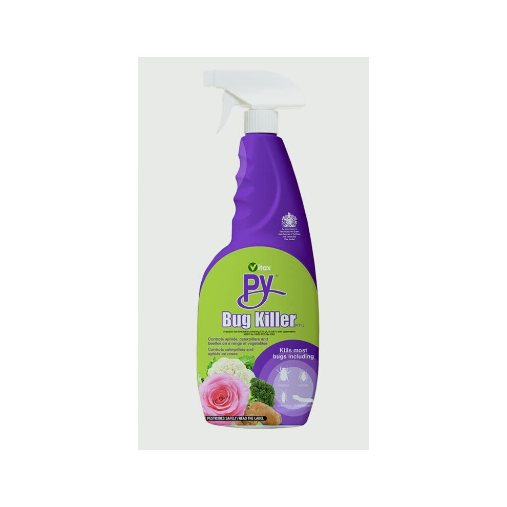 Vitax 750ml PY Bug Killer Trigger Spray
