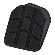 2 Piece Shock Plates Protective EVA Foam Body Carrier Vest Airsoft Combat Vest Black 33cm x 26.5cm