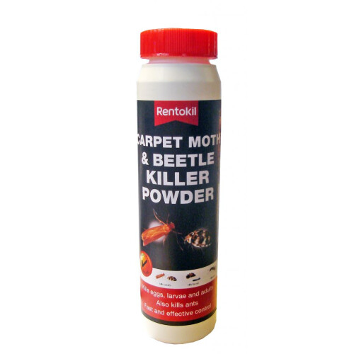 Rentokil Carpet Moth & Beetle Killer Powder PSC49