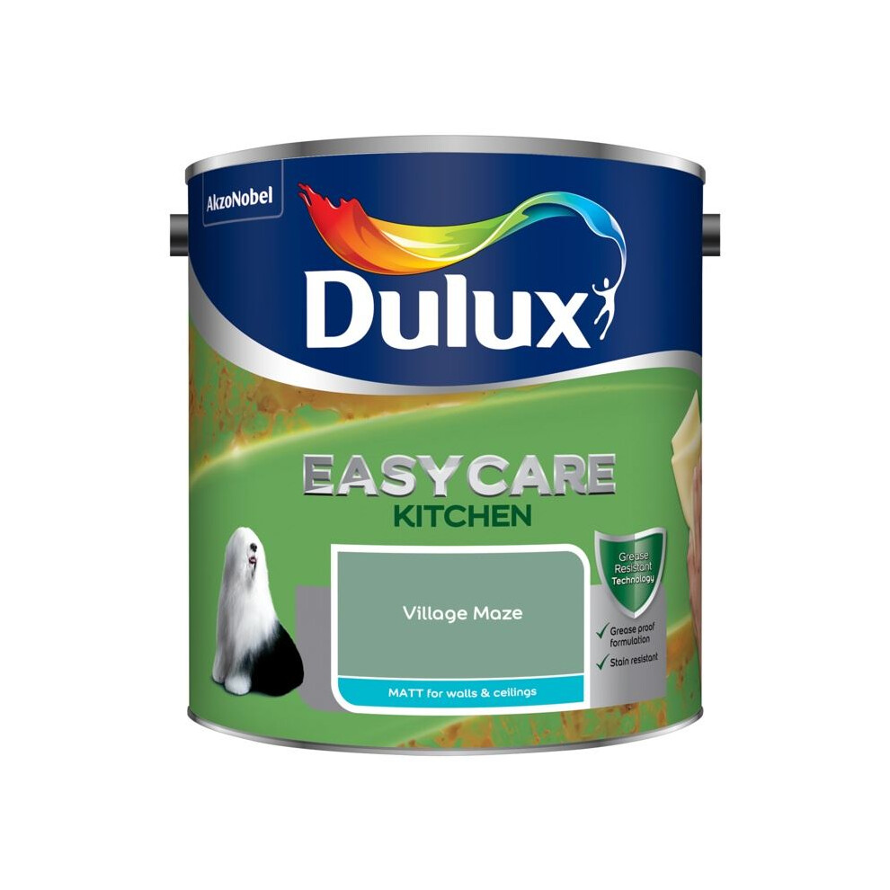 B&Q - Easycare Kitchen Village Maze Matt Wall Paint2.5L - Image 6