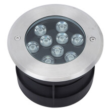 Faro decorativo da esterno, faretto subacqueo, in acciaio inox 304, a bassa generazione di calore, ideale per piscine, fontane e giardini acquatici.