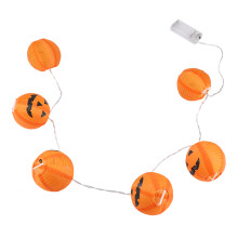 Tekvicové lampášové reťaze na Halloween, tematické večierky, karneval, festivalové oslavy, prepojiteľné pre dlhšie používanie, úsporné