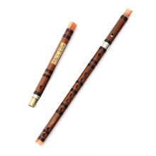 Bamboo Flute Horizontal and Vertical DualPurpose Bamboo Flute for Beginners with Professional Flute Membrane (Double H, E Key) E Key Double H