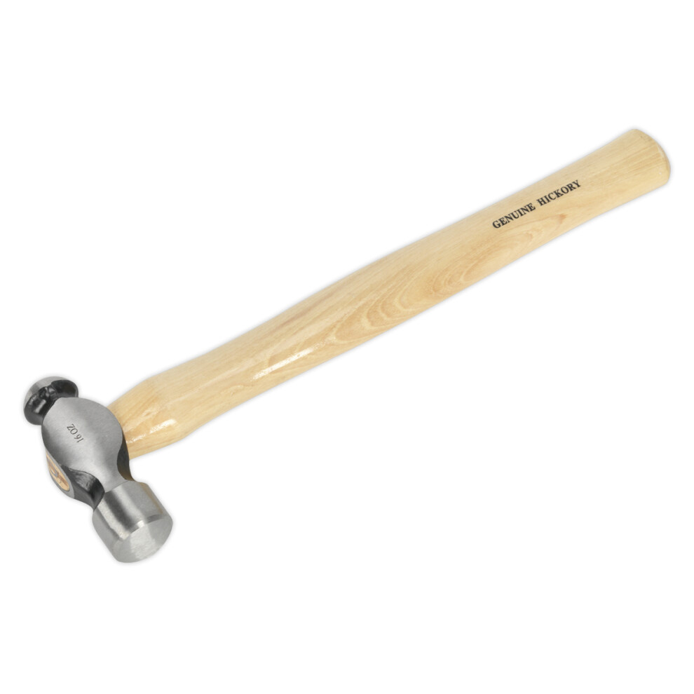 Ball Pein Hammer 1lb Hickory Shaft