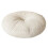 Coussin de siège rond polyvalent, coussin en-blanc cassé1 50cm 1