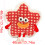 Multifunctional Star Shape Throw Pillow Funny 3D Sausage-Red 4
