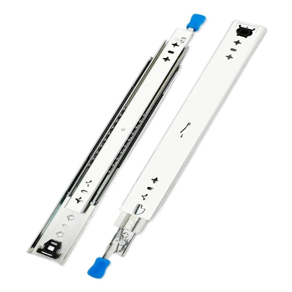 Sliding Rail Linear Bearing Slider Block 10-60 Inch 120Kg Heavy Duty Telescopic Drawer Slide Rail With Lock 34 Inch 9412369164933