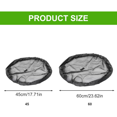 Pond Plant Guard Flexible Polyester Protective Net For Hassle  Water Feature Maintenance 2