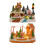 Figurines de collection, décoration de noël, maisons de-B 2