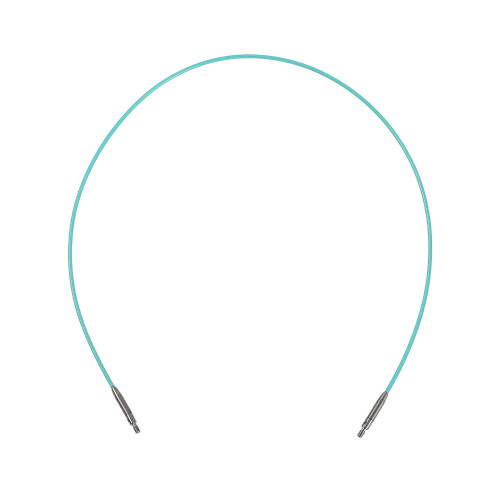 Câble d'aiguille à tricoter Interchangeable, câble en-Cyan 75CM