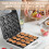 Household Mini Donut Maker Machine, Non-Stick Double-Sided Heating, Makes 16 Mini Donuts, Compact Breakfast Appliance 4