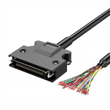 SCSI Data Cable With Terminals Pushup/Screw Lock 28AWG Wire Single Head CN14P CN20P CN26P CN36P CN50P 6 Length Option Ref: 5643