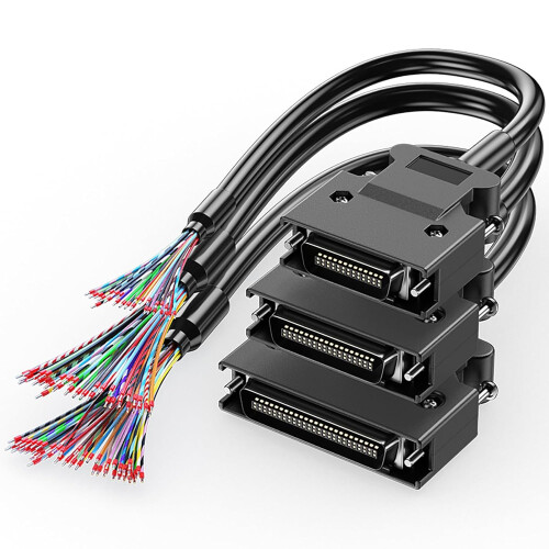 SCSI Cable with CN20P Connectors 2m for Industrial Equipment Secure Data Transfer 2