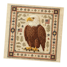 Realistic Bird Pattern Crosses Stitching Craft Set Home Art-C