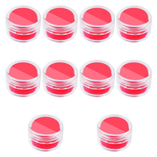 Wax Clays Refills For Beads Art Pen Includes 10 Protective-Red