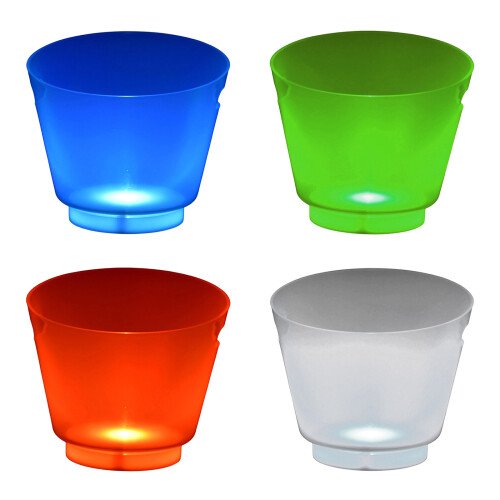 Tragbare Party-Eiskübel, leuchtendes LED-Licht,-grünes Licht 1