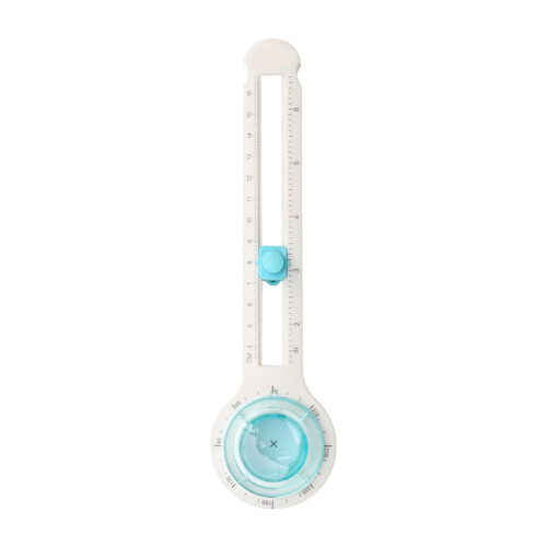 Adjustable Circular Paper Cutter with 360 Rotating Blade for Scrapbooking and Card Making Ref: 9789