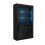 Display Cabinet 170cm Spectrum - Black with Gloss Doors and LED Lights 9
