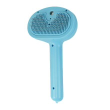 Steam brush for cats, cat steam brush, gentle nonirritating steam cat shedding brush dog grooming hair removal tool multifunctional for pets blue