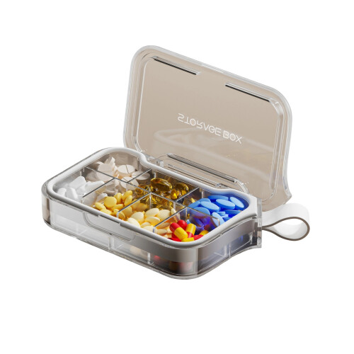 Sealed Design Pills Box Moisture Proof Large-7 Yanyuhui