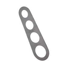 Compacts Steel Pastas Portion Control Measuring Tool With-Black
