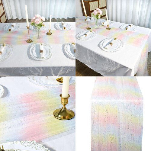 Glitters Table Runner For Birthday Wedding Party-30x180cm 1