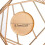 Modern Chic Tea Light Holder, Geometric Design For Windproof Outdoor Use 3