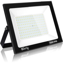 Sicherheitsleuchte, 100-W-LED-Arbeitsleuchte mit superhellem Gehäuse aus Aluminiumdruckguss für vielfältige Einsatzmöglichkeiten in Garten,