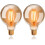 Λαμπτήρες LED Edison Globe G95, vintage, εξοικονόμησης ενέργειας, μοντέρνου σχεδιασμού, χωρίς 1
