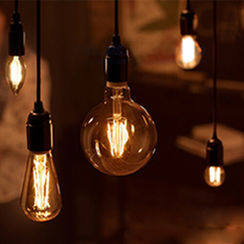 Λαμπτήρες LED Edison Globe G95, vintage, εξοικονόμησης ενέργειας, μοντέρνου σχεδιασμού, χωρίς 2