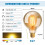 Λαμπτήρες LED Edison Globe G95, vintage, εξοικονόμησης ενέργειας, μοντέρνου σχεδιασμού, χωρίς 7